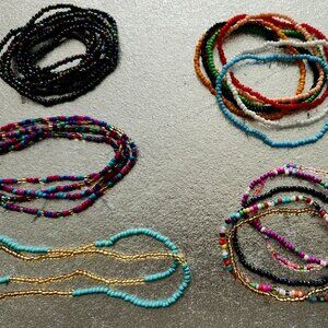AUTHENTIC ANKLETS (seed beads)